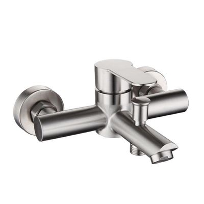Faucet Mandi Stainless Steel 15L / Min OEM Dipoles Chrome Plating
