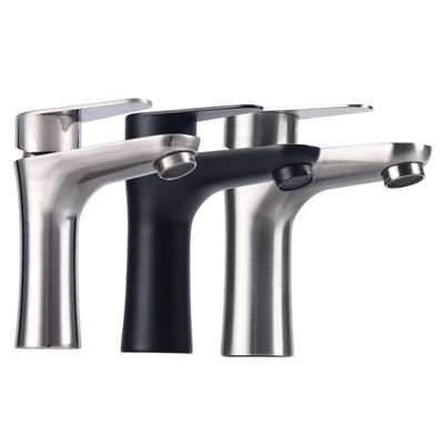 Faucet Ruang Tamu 304 Stainless Faucet Panas Dan Dingin Pinggang Kecil Rumah Tangga