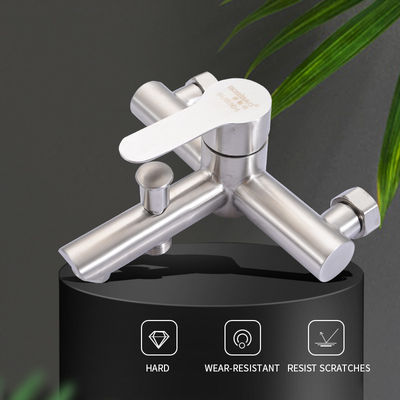 OEM ODM Stainless Steel Faucet Kamar Mandi Poles Ketahanan Aus