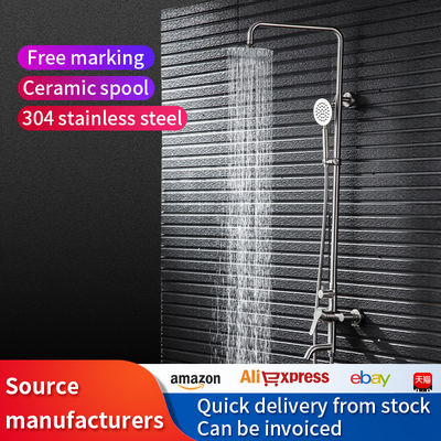 304 Stainless Steel Faucet Mandi Ketahanan Korosi Ketahanan Aus
