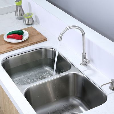 304 Stainless Steel Baskom Panas Dan Dingin Mixer Nikel Disikat Untuk Dapur