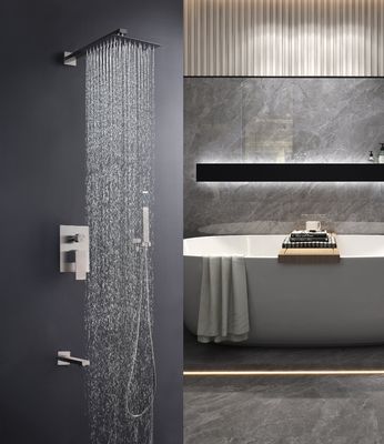 Faucet Kamar Mandi Dipoles Tersembunyi Tahan Korosi Tahan Asam