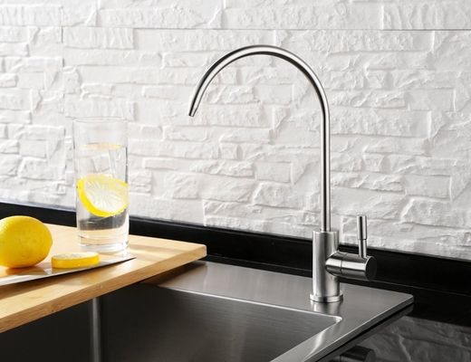 Faucet Dapur Stainless Steel Dipoles Dipoles Tidak Mudah Berkarat Umur Panjang