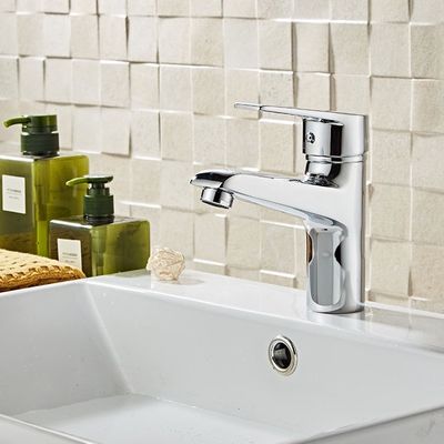 304 Stainless Steel Single Lever Basin Mixer Sehat Tidak Berbahaya
