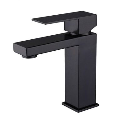 ODM OEM Brushed Black Hot And Cold Basin Mixer Safe Lead Free