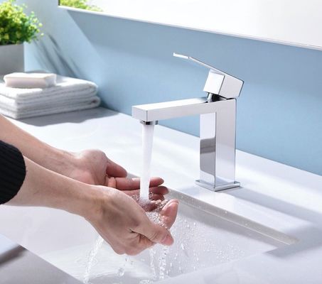 Mixer Baskom Panas Dan Dingin Tanpa Timah Bebas Karat Ramah Lingkungan