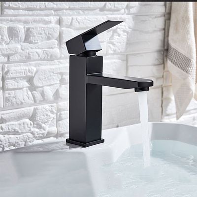 Faucet Pencuci Piring Stainless Steel Hitam Kustom Disadur Bebas Timbal