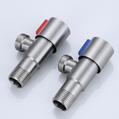 Tahan Lama 304 Stainless Steel Kamar Mandi Angle Valve Korosi Dan Tahan Asam
