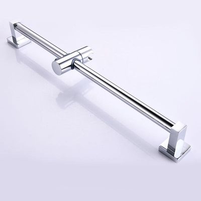 Disesuaikan Stainless Steel Lift Rod Nozzle Fixed Wall Mount Shower Slide Bar