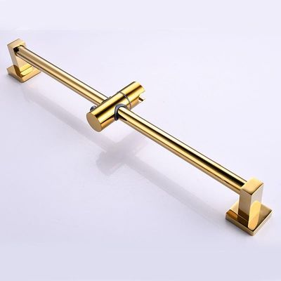 Anti Korosi Gold Stainless Steel Aksesoris Kamar Mandi Shower Bracket Slider